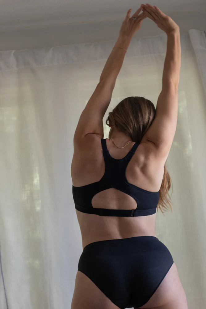 Black Bravado Designs Tranquil Maternity & Nursing Low Impact Sports Bra - Image 17