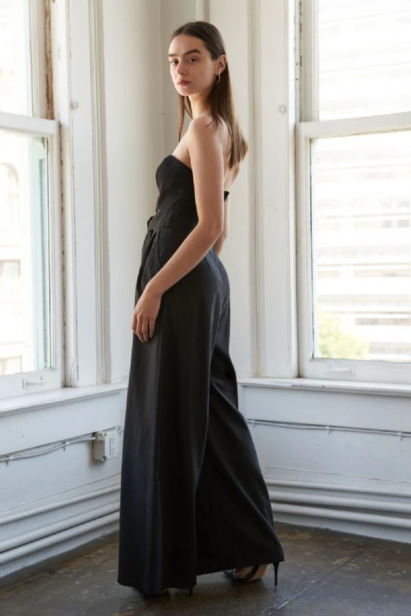 Black Cutout Jumpsuit - Image 2