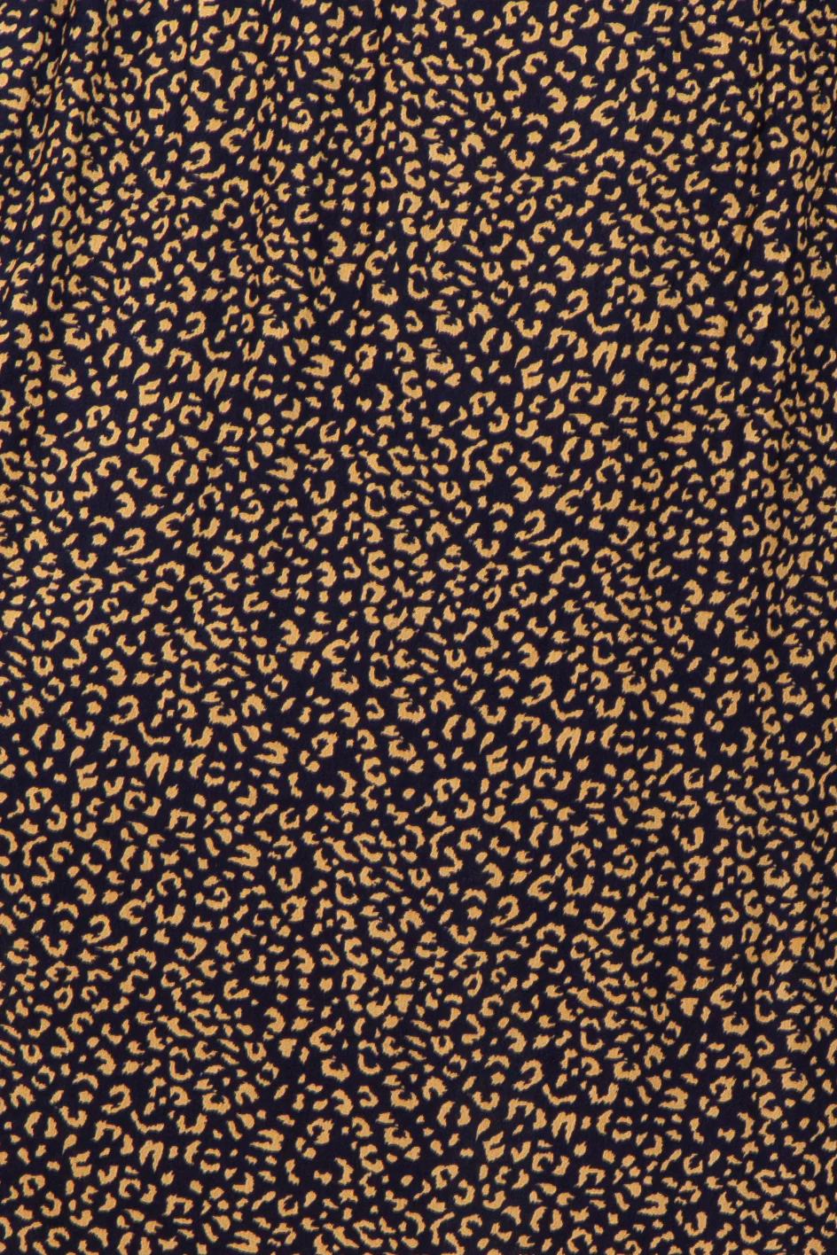 Black Leopard Print Square Neck Smocked Maternity Midi Dress - Image 6
