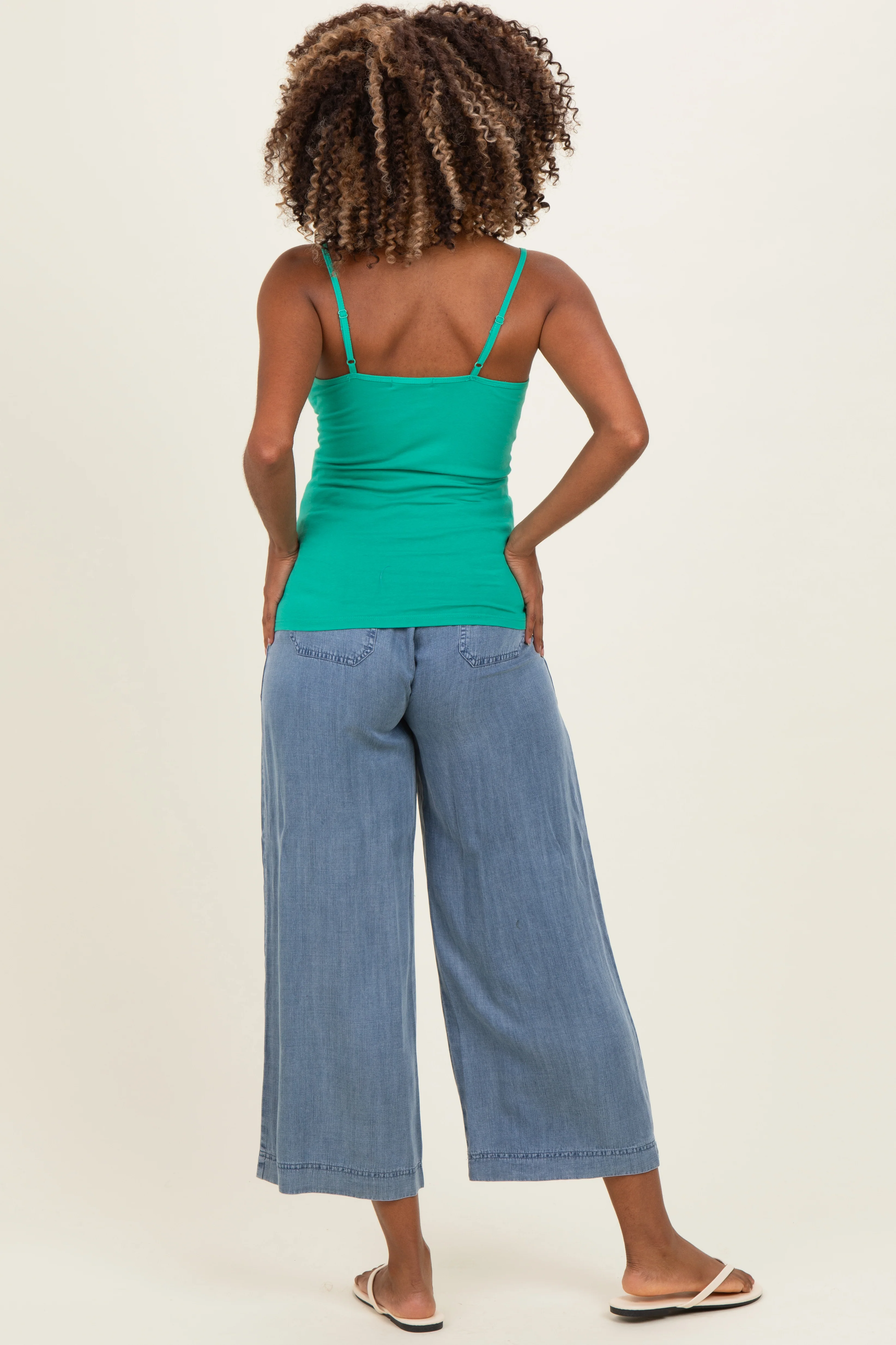 Emerald Basic Adjustable Strap Maternity Cami - Image 6