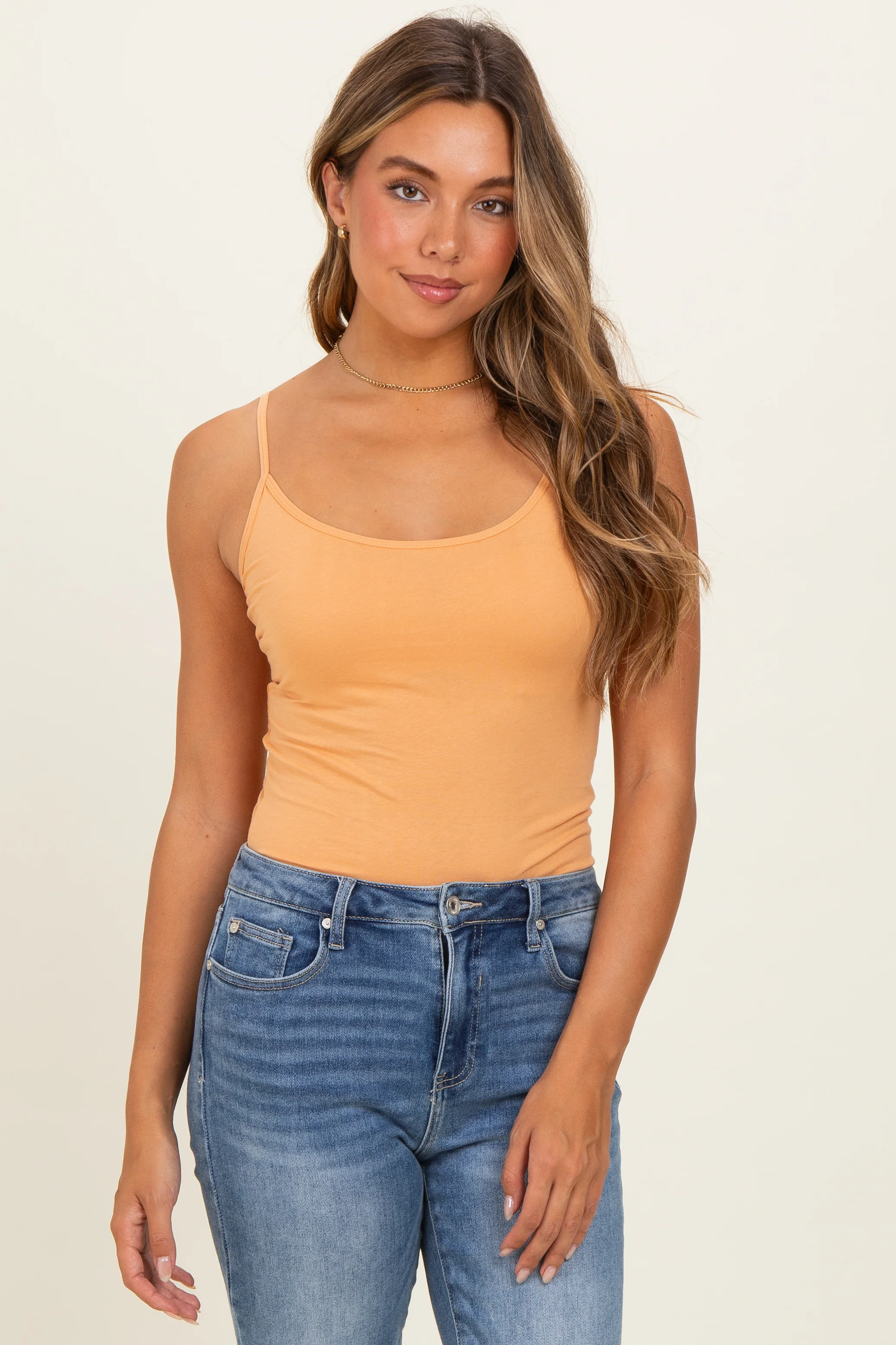 Toffee Basic Adjustable Strap Cami - Image 3